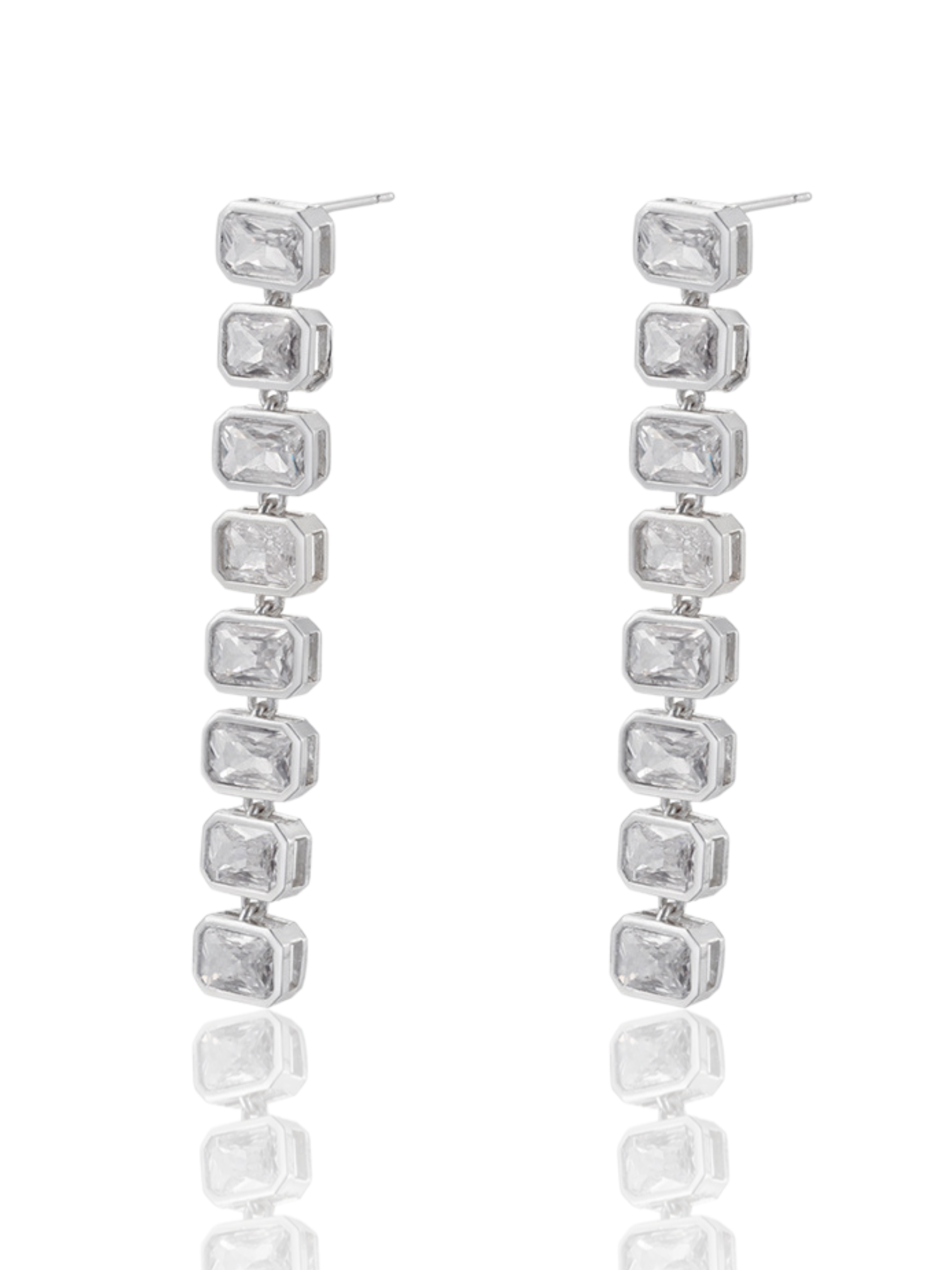 Diamond Drop Earrings - So Cute by Dimi