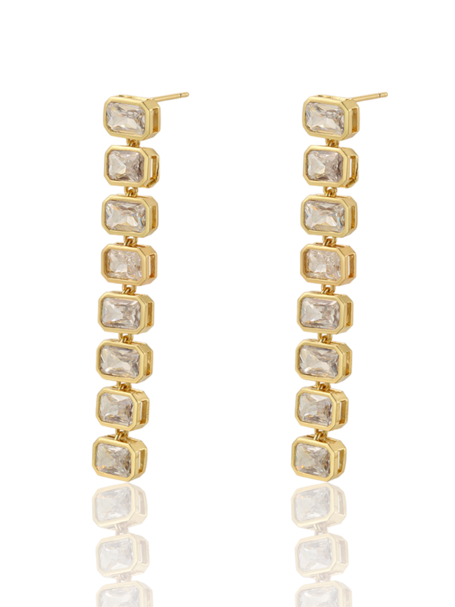 Diamond Drop Earrings - So Cute by Dimi