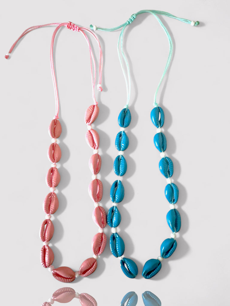 COLOURED SHELLS KIDS NECKLACE - So Cute by Dimi