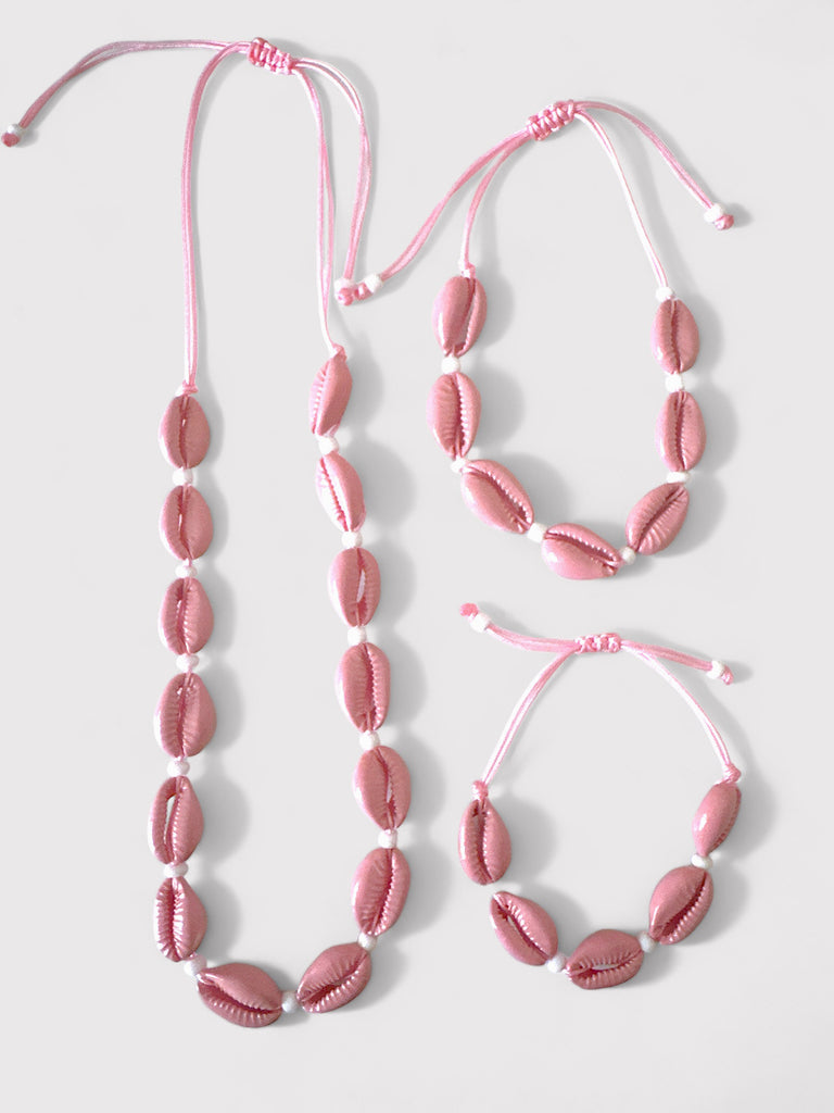 COLOURED SHELLS KIDS NECKLACE - So Cute by Dimi