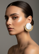 Arcadia Earrings – Χειροποίητα ριγέ σκουλαρίκια από πλέξιγκλας – So Cute by Dimi