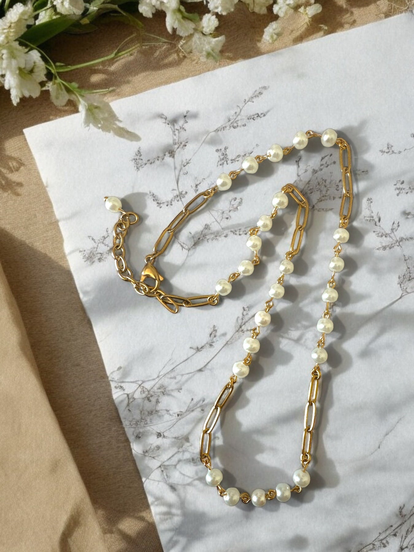 CHARIS PEARL NECKLACE - So Cute by Dimi