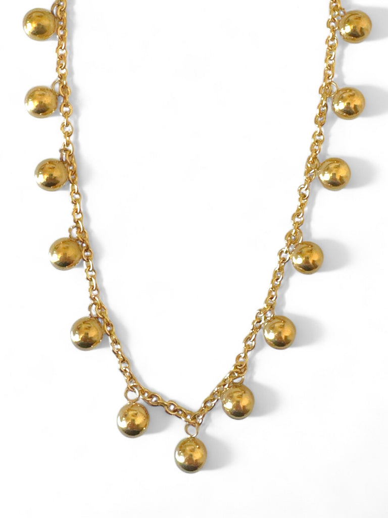 DROP BALLS NECKLACE - So Cute by Dimi
