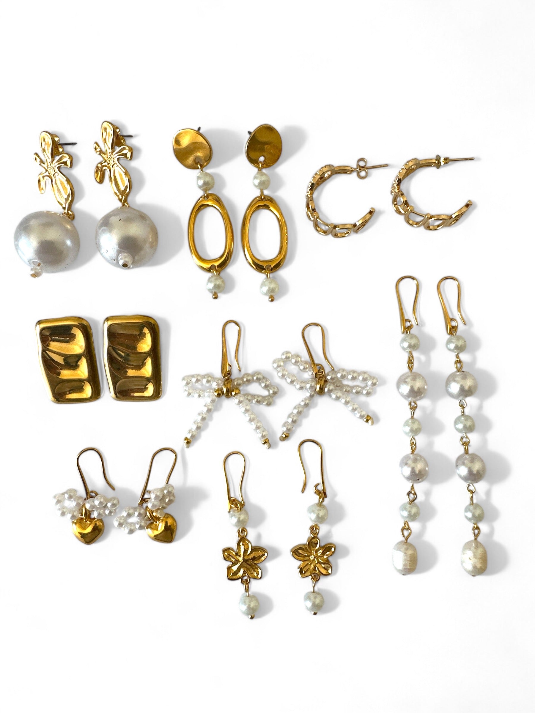 FLOWER PEARL EARRINGS - So Cute by Dimi