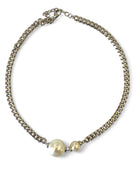 PEARLS STEEL NECKLACE - So Cute by Dimi