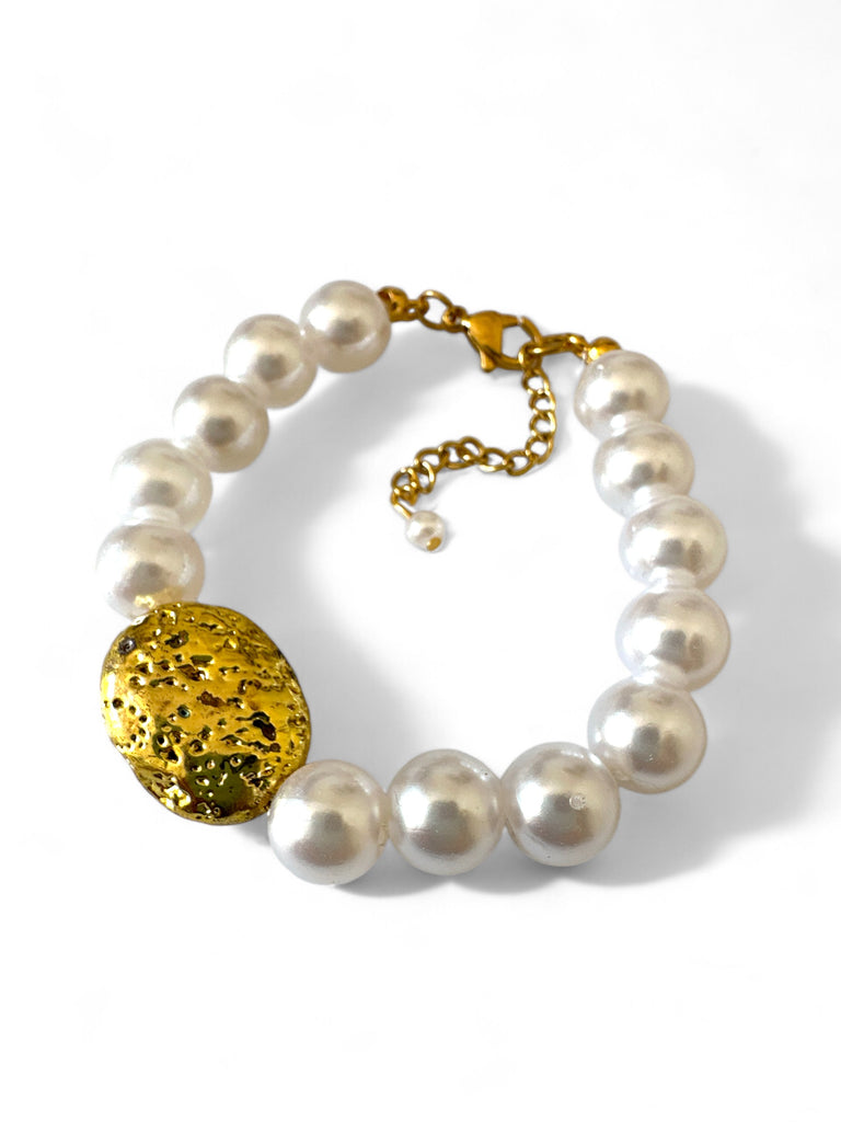 GOLDY PEARLS BRACELET - So Cute by Dimi