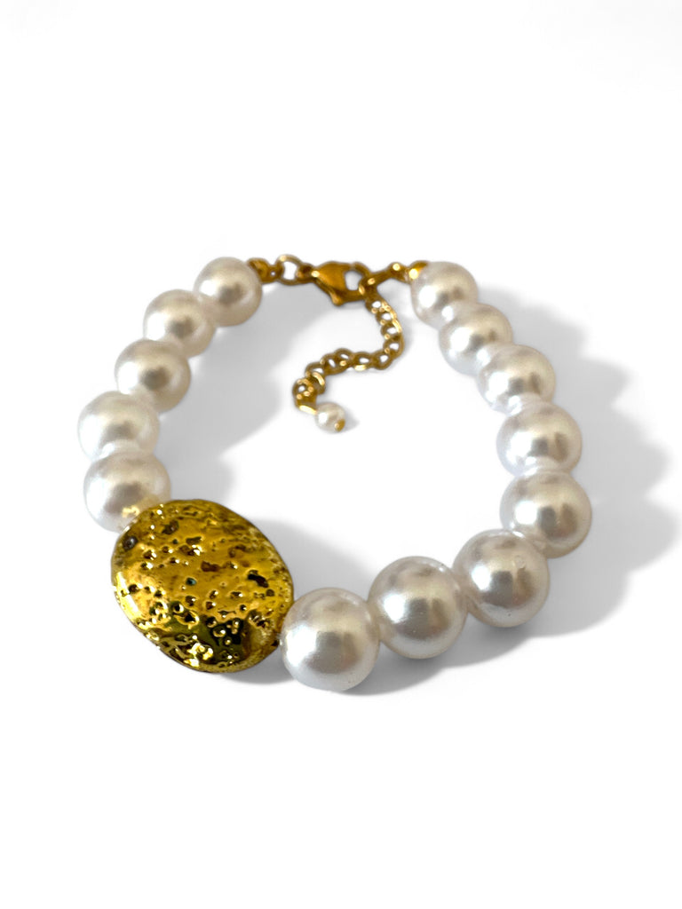 GOLDY PEARLS BRACELET - So Cute by Dimi