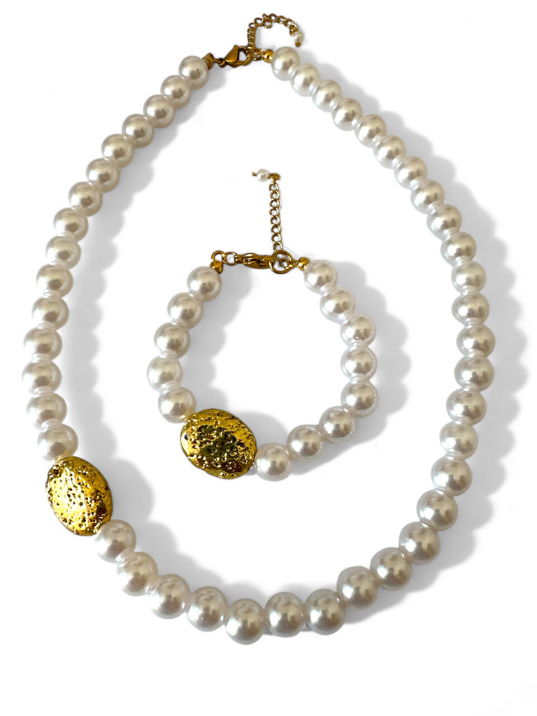 GOLDY PEARLS BRACELET - So Cute by Dimi