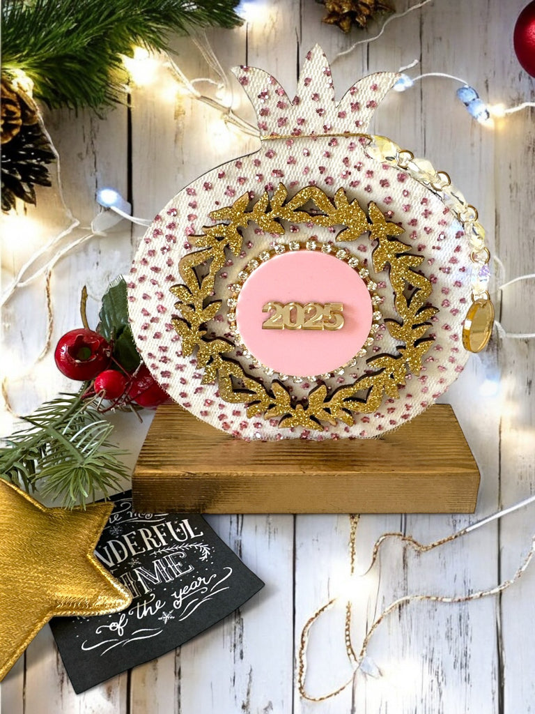Merry & Pink επιτραπέζιο γούρι ρόδι - So Cute by Dimi