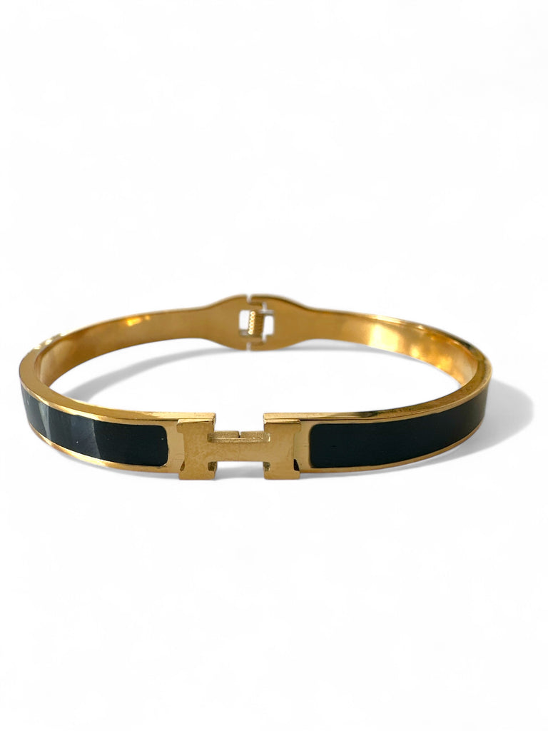 H BANGLE BRACELET - So Cute by Dimi