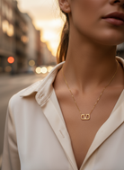 V LOGO NECKLACE - So Cute by Dimi