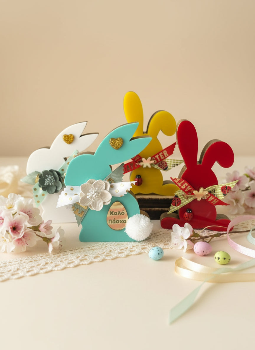 Διακοσμητικό επιτραπέζιο λαγουδάκι - So Cute by Dimi