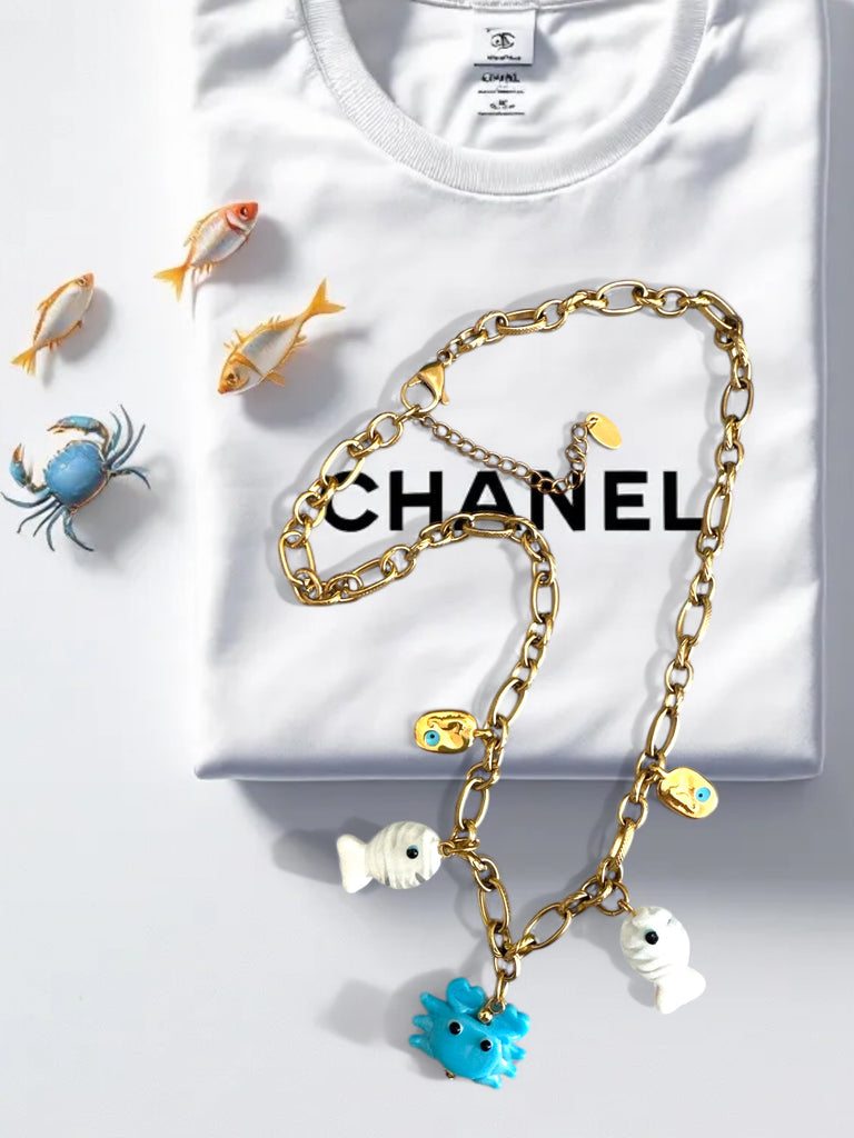CRAB NECKLACE - So Cute by Dimi