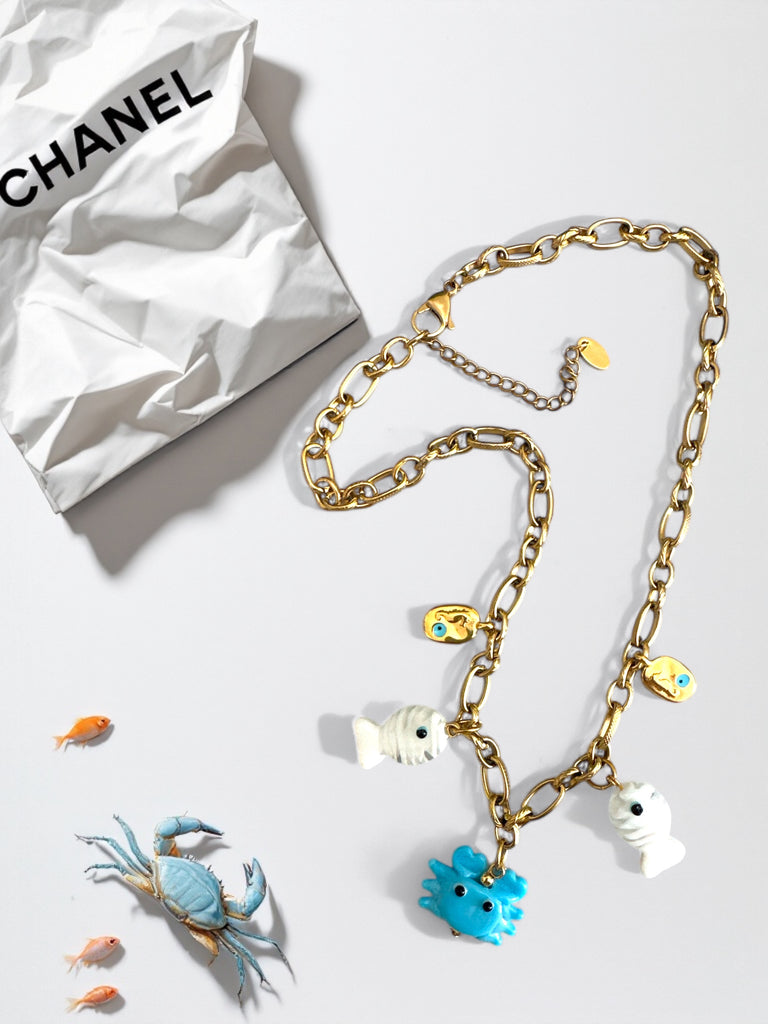 CRAB NECKLACE - So Cute by Dimi