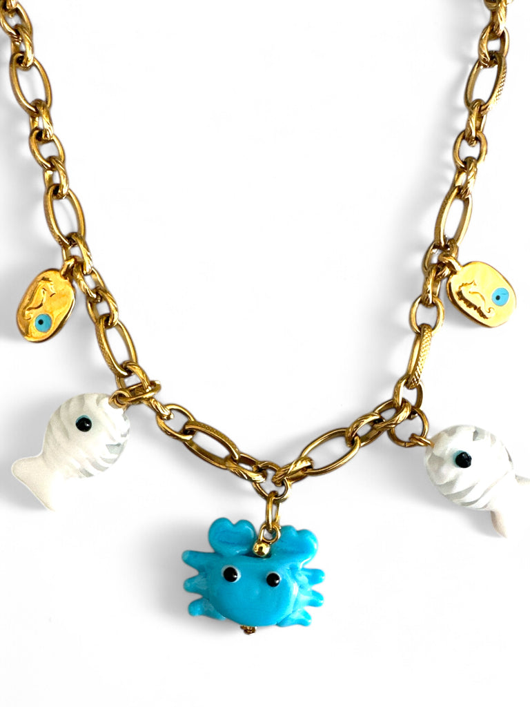 CRAB NECKLACE - So Cute by Dimi