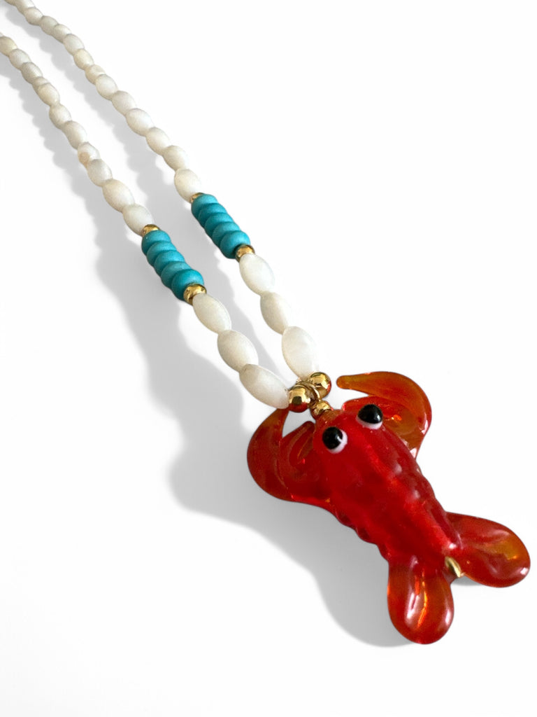 SUMMER LOBSTER NECKLACE - So Cute by Dimi
