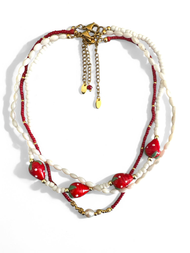 SWEET BERRIES NECKLACE - So Cute by Dimi
