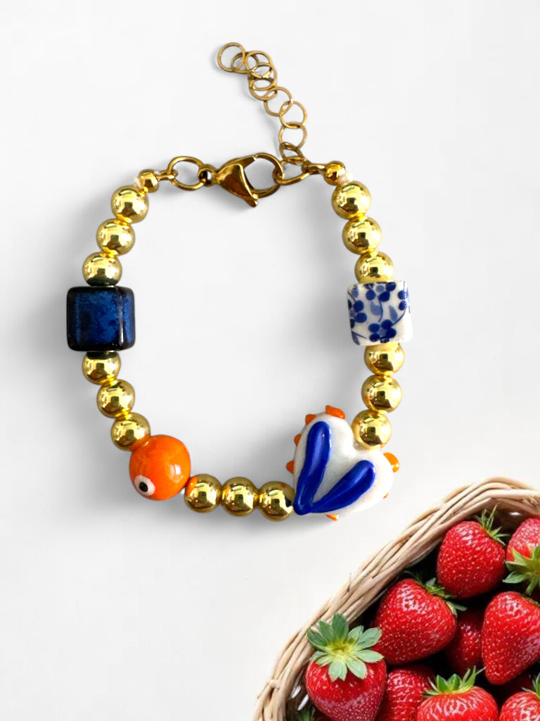 JOYFUL BLUE BRACELET - So Cute by Dimi