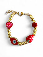 JOYFUL RED BRACELET - So Cute by Dimi