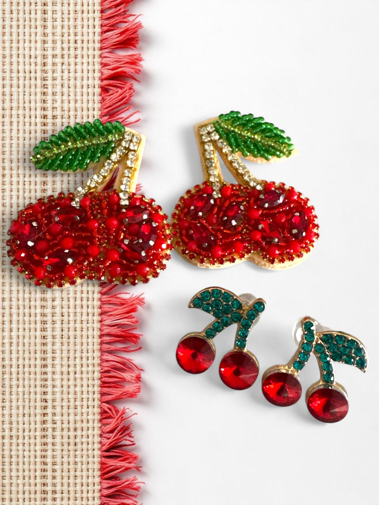 CHERRYBOMB EARRINGS - So Cute by Dimi