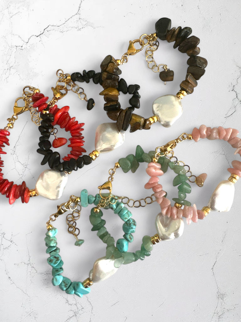 Color Flow – Natural Stones Bracelet