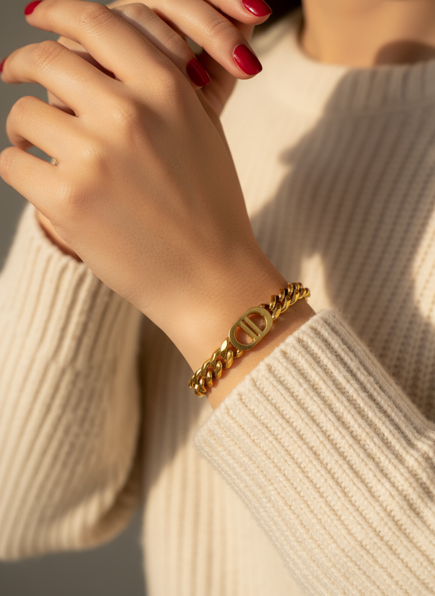 🔗 Βραχιόλι CD Link – Statement Edition - So Cute by Dimi