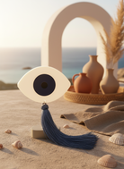 Ofthalmos – Επιτραπέζιο Γούρι Μάτι με Φούντα - So Cute by Dimi