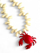 🦀 Red Crab – Statement Κολιέ - So Cute by Dimi