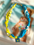 Dolce Vita Fruit Charms – Κολιέ με bandana  & φρουτένιο charm - So Cute by Dimi