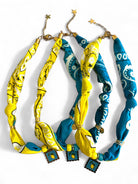 Dolce Vita Fruit Charms – Κολιέ με bandana  & φρουτένιο charm - So Cute by Dimi