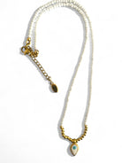 White Coast Necklace – Ματάκι Σταγόνα - So Cute by Dimi