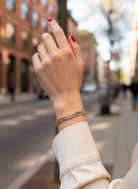 Ατσάλινο Βραχιόλι “Double Shine” - So Cute by Dimi