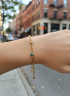 Ατσάλινο Διπλό Βραχιόλι με Ματάκια - So Cute by Dimi