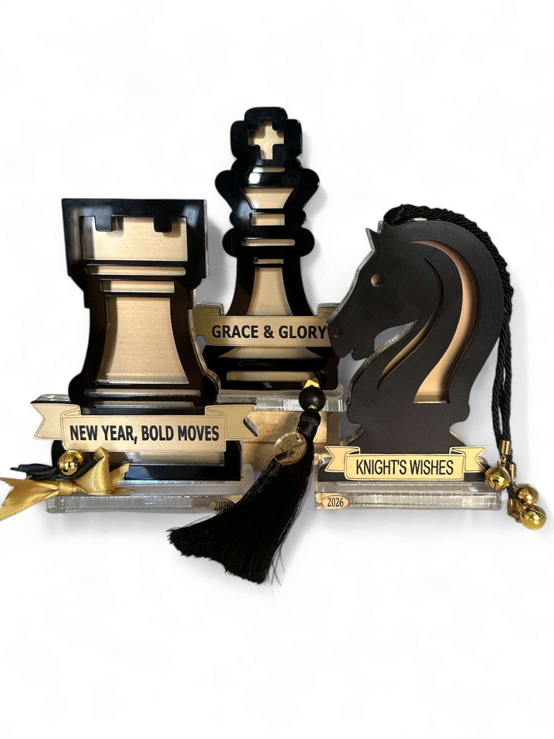 Συλλογή Chess Bold χειροποίητα γούρια 2026- So Cute by Dimi