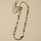 Ατσάλινο Κολιέ με Ημιπολύτιμες Πέτρες | So Cute by Dimi