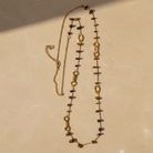 Ατσάλινο Κολιέ με Ημιπολύτιμες Πέτρες | So Cute by Dimi