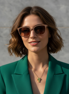 Emerald Cross Μίνι Σταυρός με Ζιργκόν | Ατσάλι – So Cute by Dimi