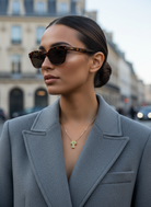 Emerald Cross Μίνι Σταυρός με Ζιργκόν | Ατσάλι – So Cute by Dimi