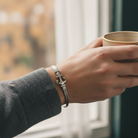 Ανδρικό βραχιόλι άγκυρα από ανοξείδωτο ατσάλι σε τέσσερα χρώματα – So Cute by Dimi