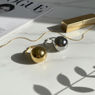 Ball Ring Midi 20mm – Ατσάλινο ρυθμιζόμενο δαχτυλίδι με μεσαία μπίλια