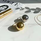 Ball Ring Max 25mm – Ατσάλινο ρυθμιζόμενο δαχτυλίδι με μεγάλη μπίλια