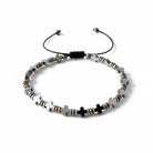 Χειροποίητο Ανδρικό Βραχιόλι με Σταυρούς & Αιματίτη | So Cute by Dimi