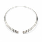 Triple Line Steel Collar – Ατσάλινο Τριπλό Κολάρο σε Χρυσό & Ασημί | So Cute by Dimi