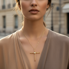 Starlume Necklace – Κολιέ Αστέρι με Ζιργκόν σε Χρυσό  | So Cute by Dimi