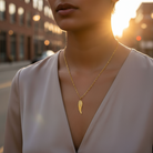 Angel Wing Necklace – Ατσάλινο Κολιέ με Φτερό Αγγέλου | So Cute by Dimi