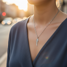 Angel Wing Necklace – Ατσάλινο Κολιέ με Φτερό Αγγέλου | So Cute by Dimi