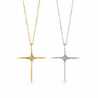 Starlume Necklace – Κολιέ Αστέρι με Ζιργκόν σε Χρυσό & Ασημί | So Cute by Dimi