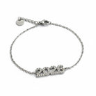 Delicate stainless steel 2026 crystal bracelet in gold and silver – So Cute by Dimi.