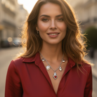 Κολιέ “Sacred Love” με Κρεμαστά Μοτίφ Καρδιάς - So Cute by Dimi