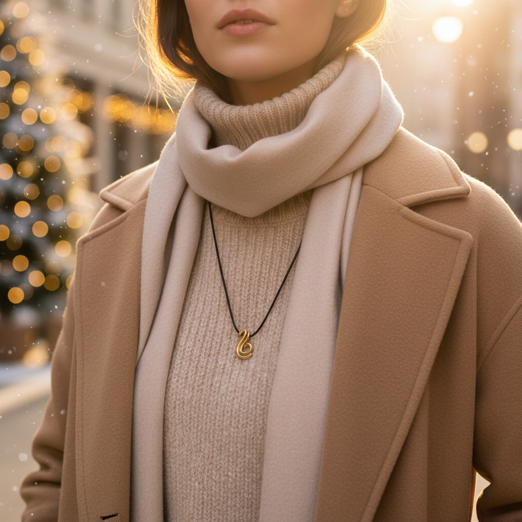 Κολιέ Γούρι 2026 με Διπλό Μοτίφ "26" | So Cute by Dimi